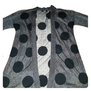 Polka dot cardigan